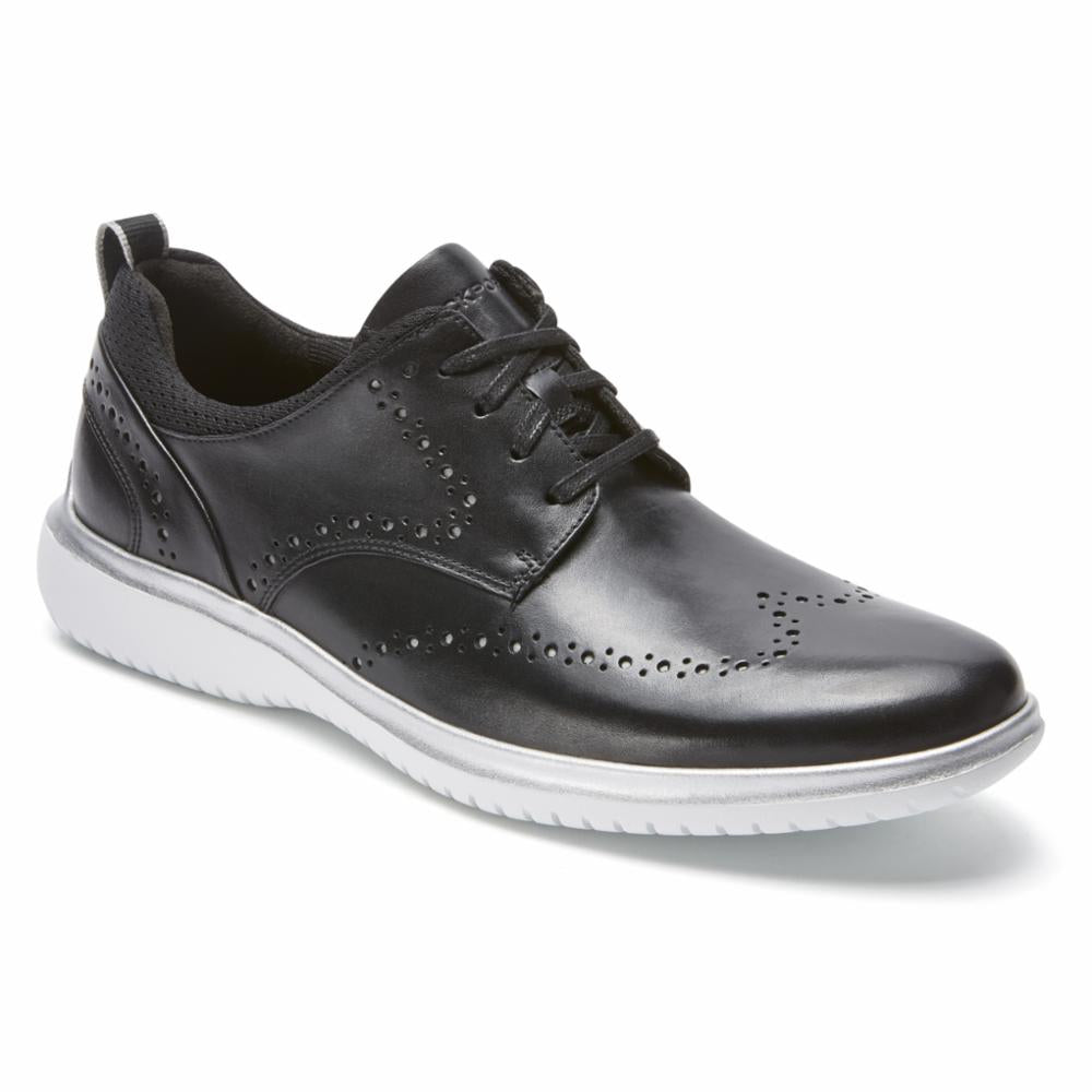 Rockport Men DRESSPORTS 2 FAST MARATHONLTD BLACK SILVER Rockport