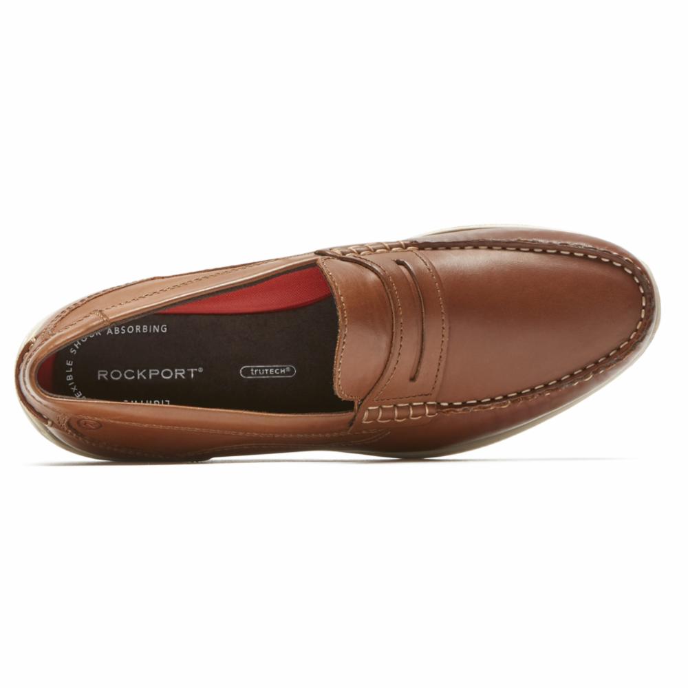 Mens rockport sales penny loafers