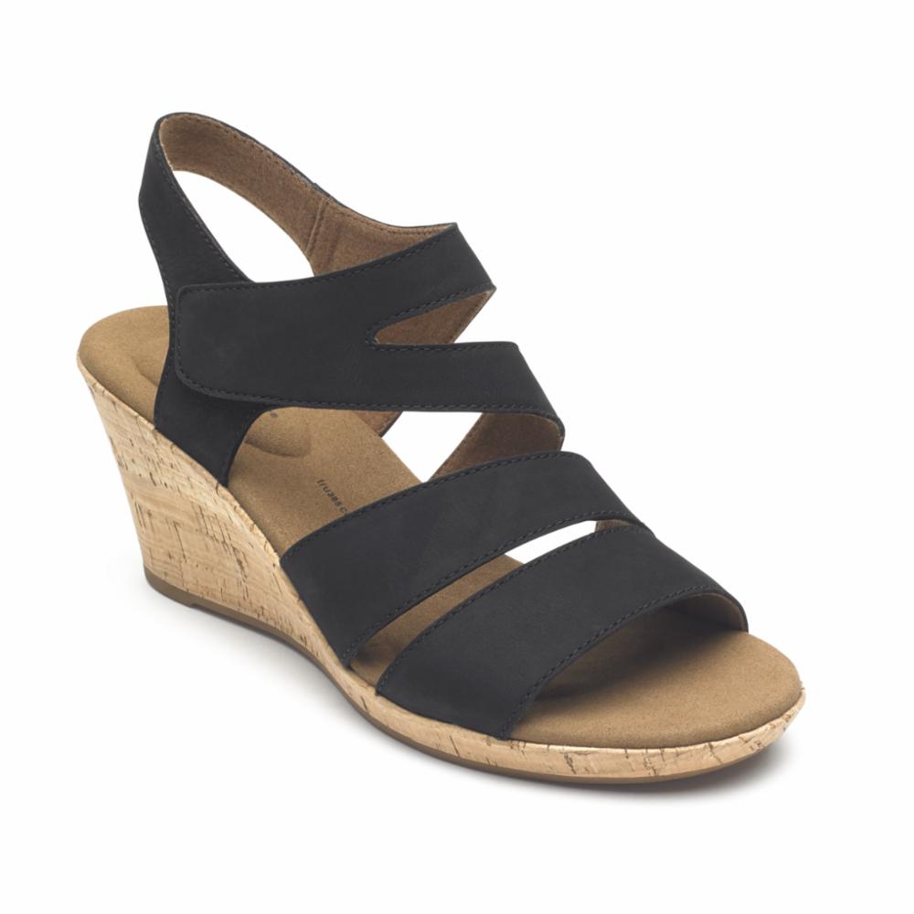 Rockport briah clearance asym wedge sandal