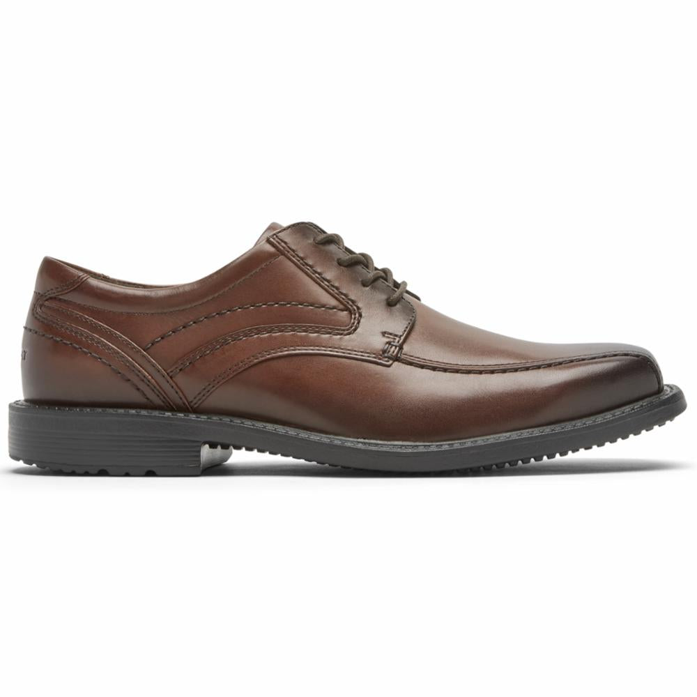 Rockport Men STYLE LEADER 2 BIKE TOE OX NEW BROWN GRADIENT