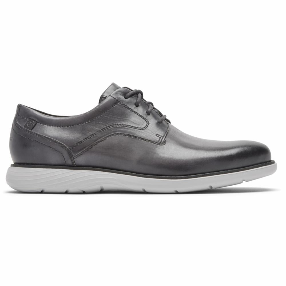 Rockport Men GARETT PLAIN TOE CASTLEROCK GREY GRADIENT