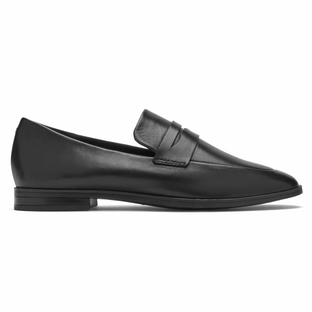 Rockport Women PERPETUA DEC LOAFER BLACK – Rockport Canada