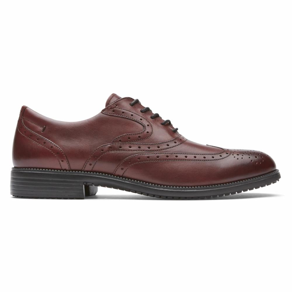 Rockport men's total motion fusion hot sale wingtip shoe