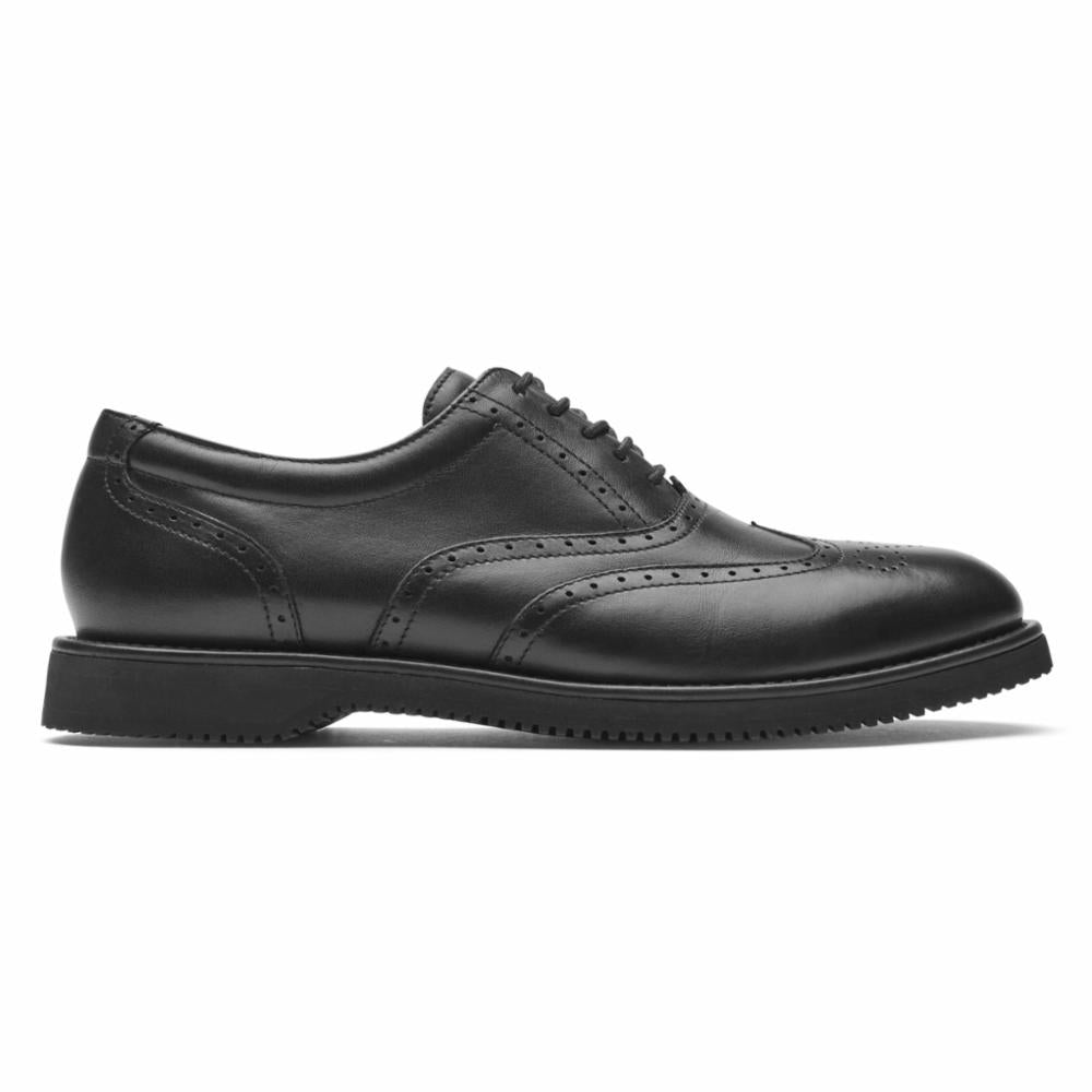 Rockport Men DRESSPORTS HERITAGE WINGTIP BLACK