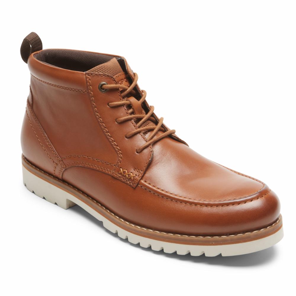 rockport moc toe boots