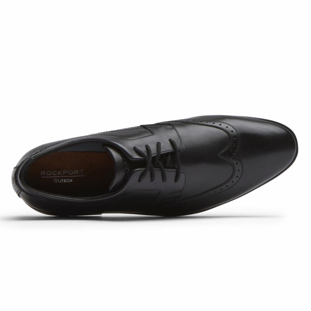 Rockport Men SOMERSET WINGTIP BLACK