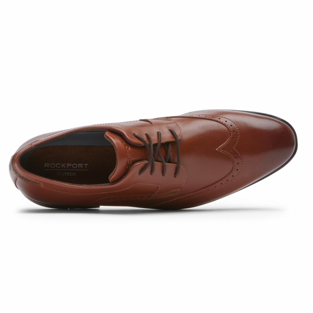 Rockport Men SOMERSET WINGTIP TAN