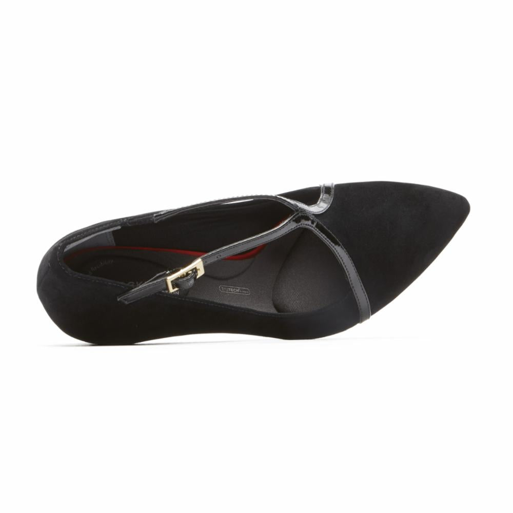 Rockport pointed hot sale toe flat