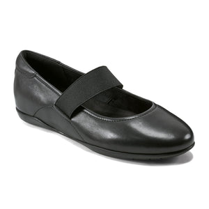 Rockport Women  AVER2 BALLET BLACK/BLACK/NEW TARTUFO LEATHE