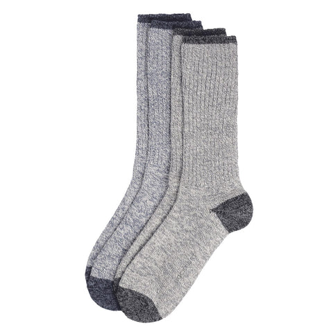 Rockport Men SOCKS LT WEIGHT MARLED CREW FITS 9-11 ASST