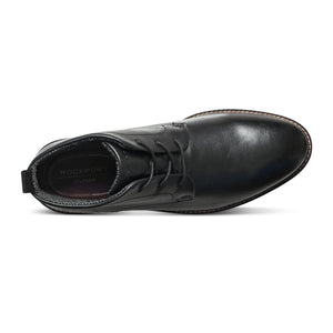 Rockport Men  CASPE LACEUP BLACK/BLACK/COW COCHIN/NYLON