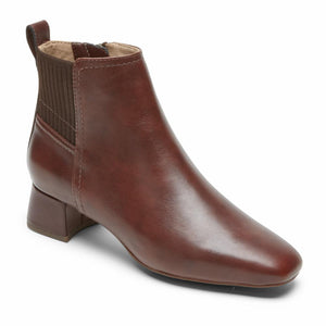 Bottines Rockport DEIDRA GORE pour femmes, couleur cognac lthr