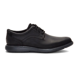 Rockport Men  GARETT PLAIN TOE BLACK LEATHER