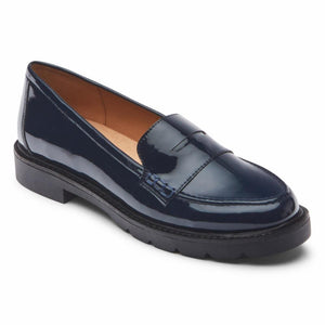 Rockport Women KACEY KACEY PENNY NAVY PATENT PU