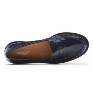 Rockport Women KACEY KACEY PENNY NAVY PATENT PU