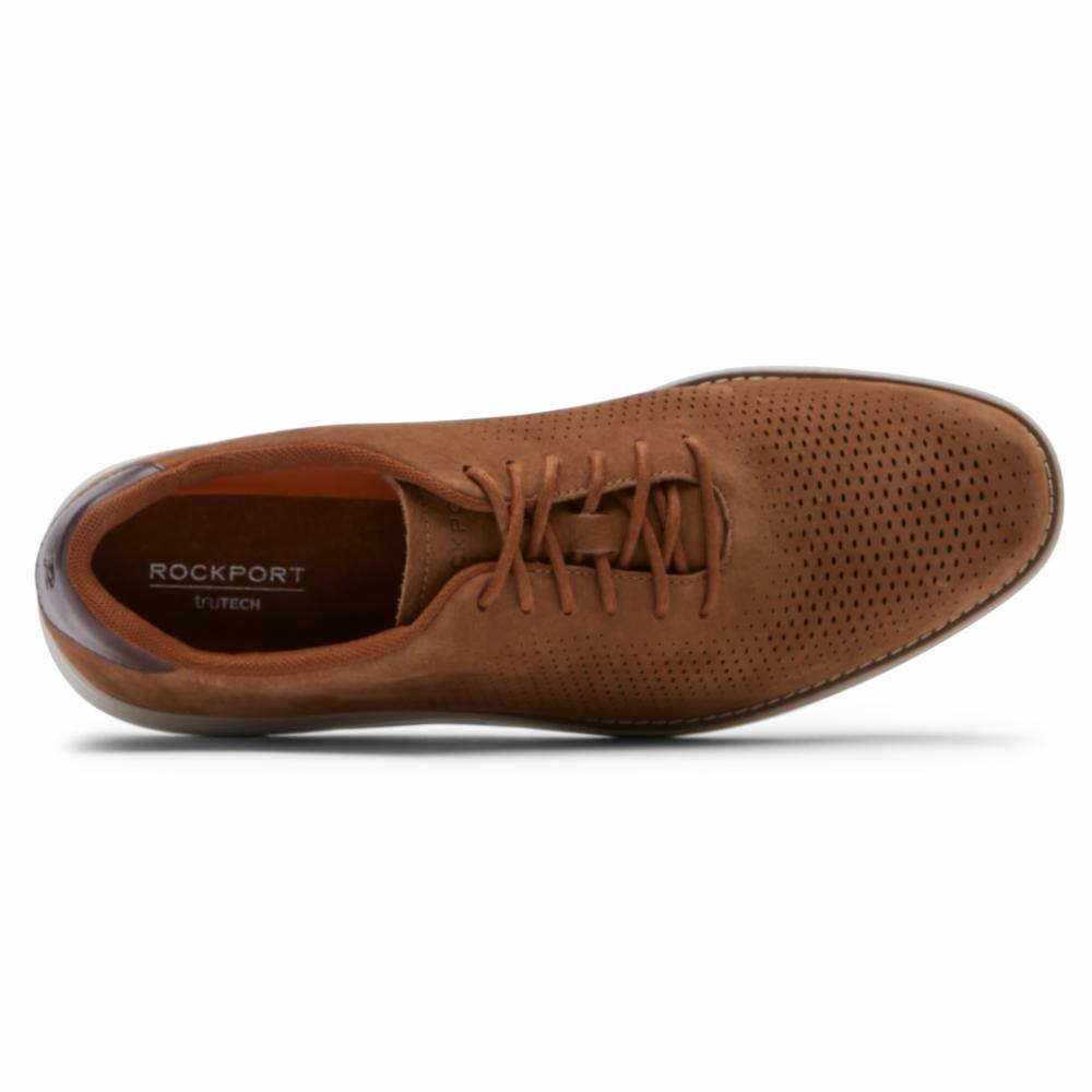 Rockport Men GARETT LACE UP TAN