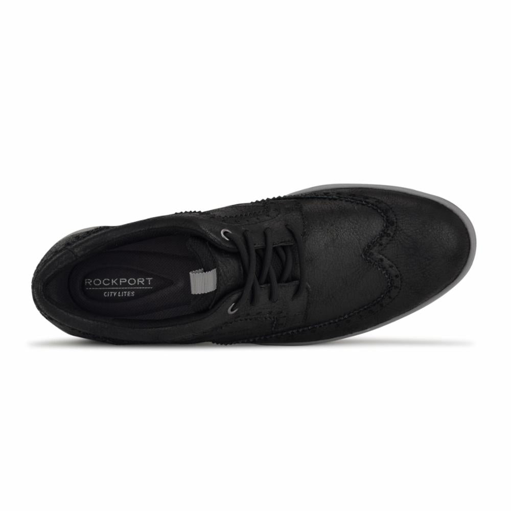 Rockport Men CL COLLE CL COLLE WING TIP BLACK