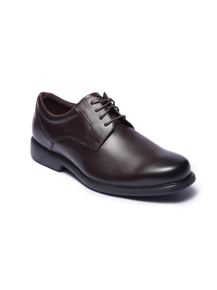 Rockport Men CHARLES ROAD PLAINTOE DARK BROWN