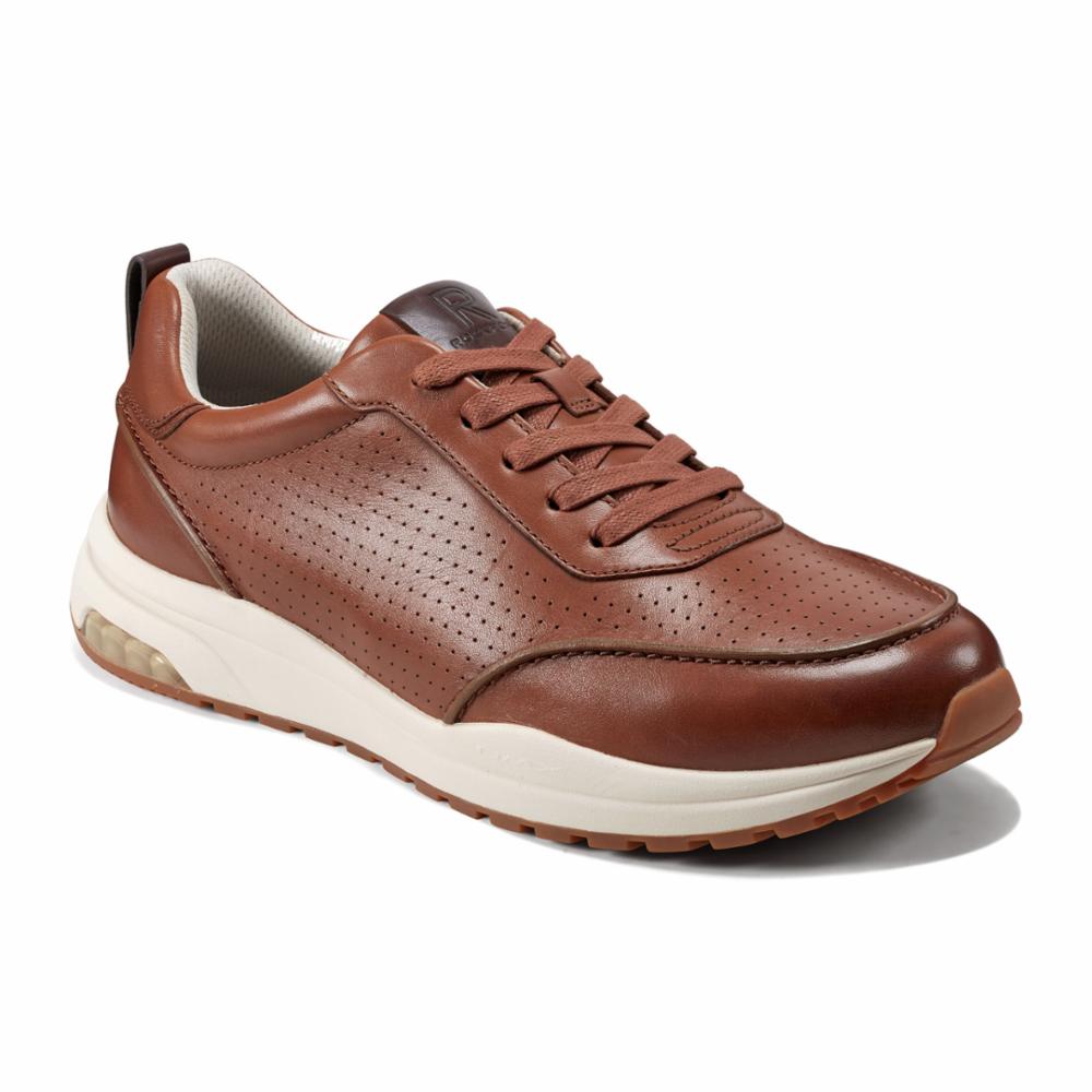 Rockport Men  LACEUP BRITISH TAN86283/DARK BROWN/GO