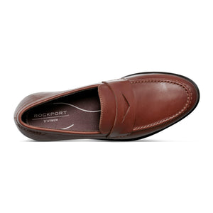 Rockport Men  SLIP ON BRITISH TAN/HANNOVER(GR)