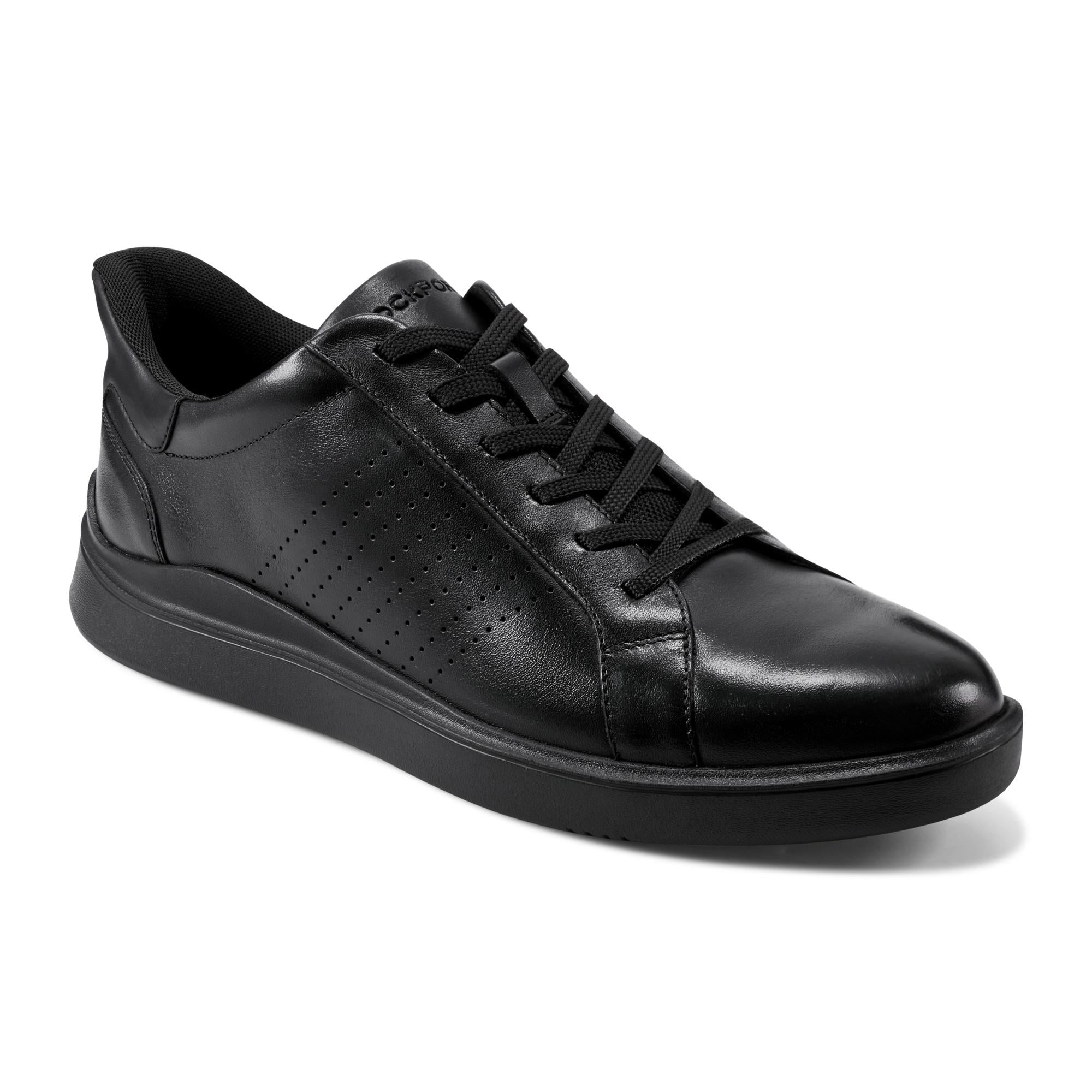 Rockport Men  LACEUP BLACK/BLACK/BLACK/LUJAN (BR)/P