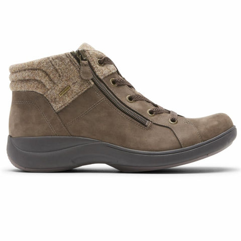 Aravon REV STRIDARC WATERPROOF LOW BOOT BROWN/NUBUCK