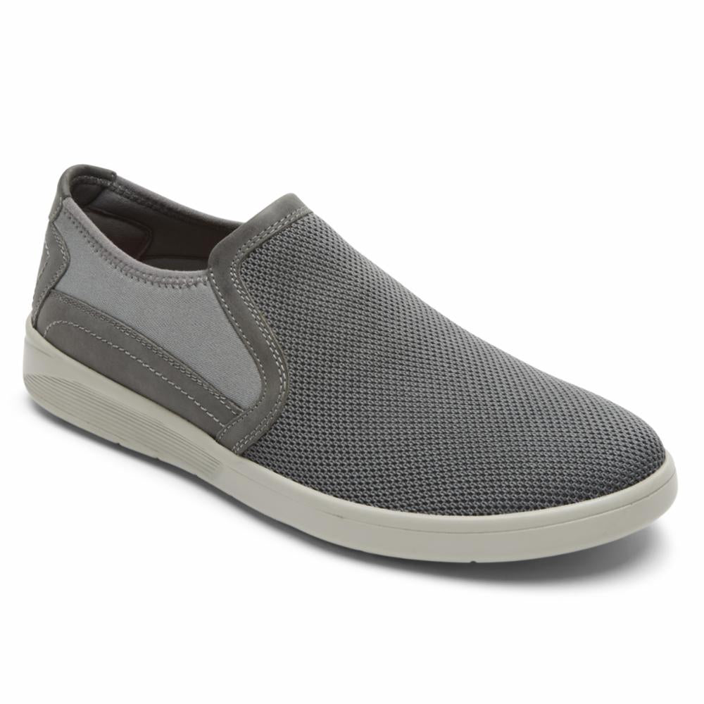 Rockport Men CALDWELL SLIP ON GREY – Rockport Canada