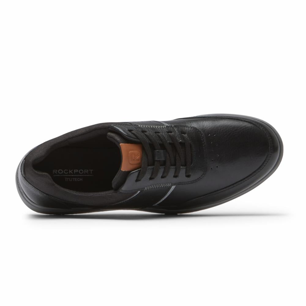 Rockport Men BRONSON UBAL BLACK LEA – Rockport Canada