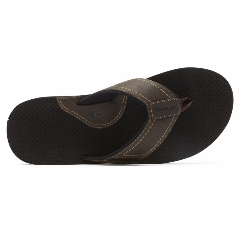 Dunham CARTER FLIP FLOP THONG BROWN – Rockport Canada