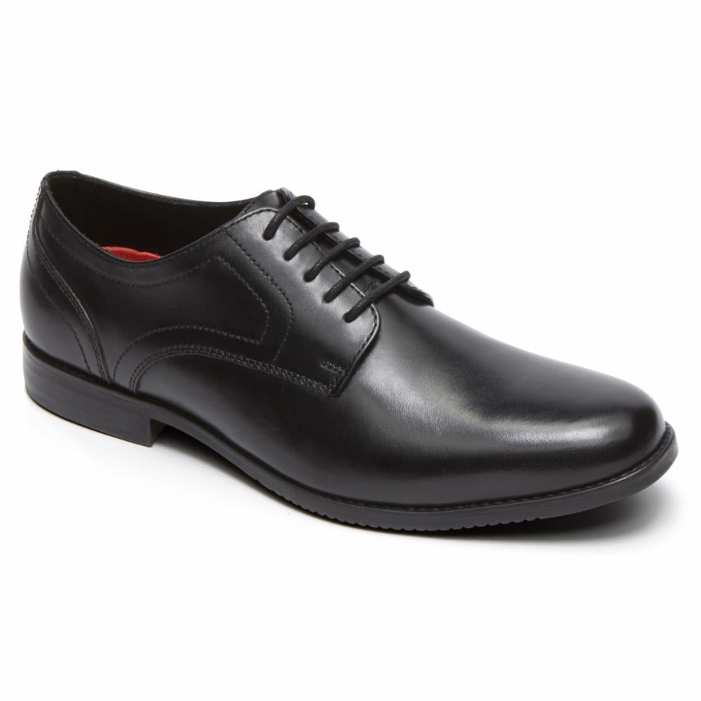 Rockport Men STYLE PURPOSE PLAIN TOE BLACK Rockport Canada