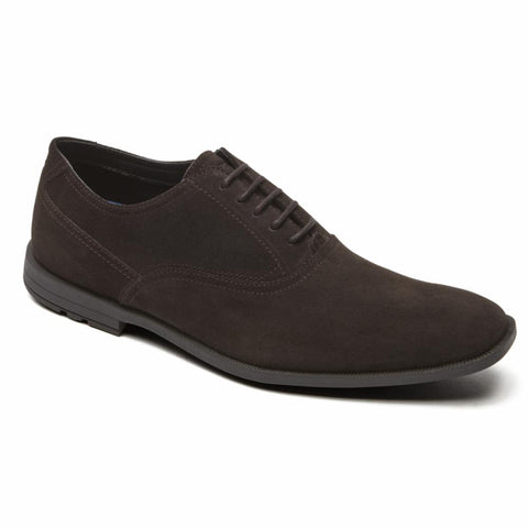 Rockport Men GLOBAL ROAD PLAIN TOE DK BITTER CHOCOLATE