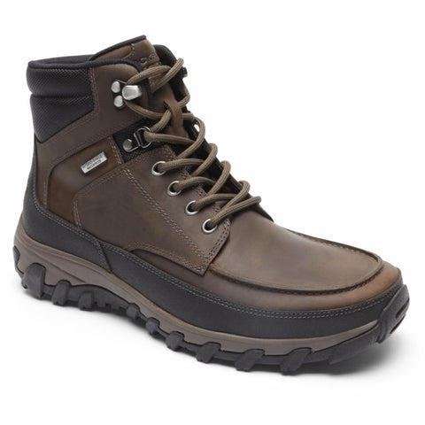 BOTTINES COLD SPRINGS PLUS MOC TOE MARRON POUR HOMMES DE ROCKPORT